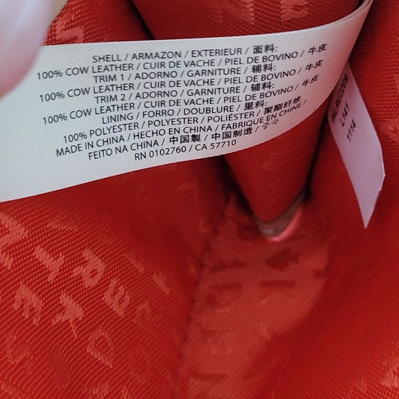 Kate Spade Neda Wallet Clutch Accordion Geniue Leather Zip Around Ivory Black - Picture 6 of 10